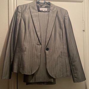 Grey Calvin Klein Suit